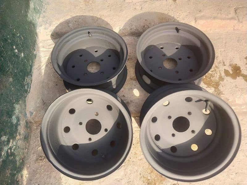 steel deep rims For car And jeep available CoD All of Pakistan 7