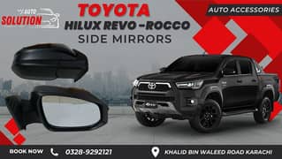 Toyota Hilux Revo Rocco GR - Car Side Mirrors Auto Retractable 0