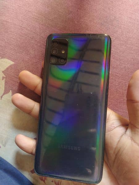 Samsung a51 6gb128gb with charger 1