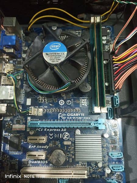 Xeon E3 1275 v2 (i7 3770k) 4.2ghz Gaming Pc 8gb 128gb ssd ram 400W 80+ 1