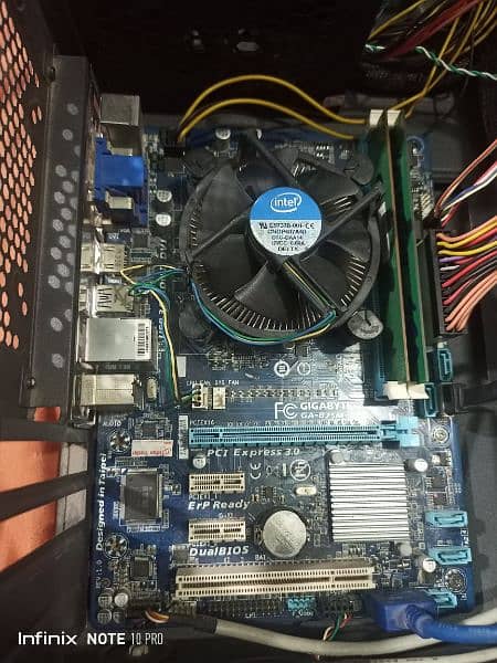 Xeon E3 1275 v2 (i7 3770k) 4.2ghz Gaming Pc 8gb 128gb ssd ram 400W 80+ 16