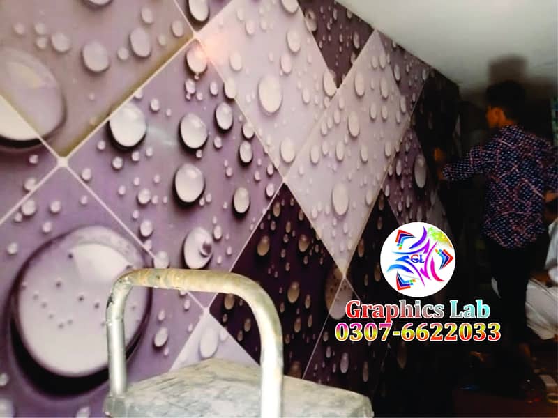 PVC Flex Wallpaper | Special Discount Offer ( Rs. 50 sq-ft ) Only 2