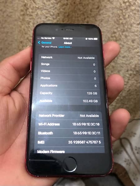 IPhone 7 RED 128GB 0