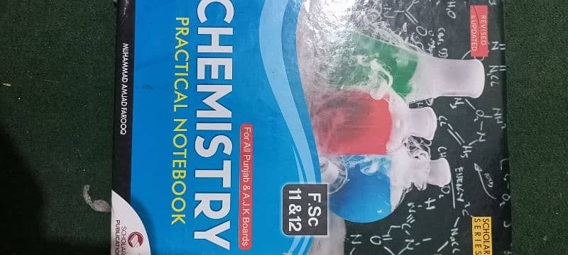 F. Sc Chemistry Practical Notebook Scholar Series 0