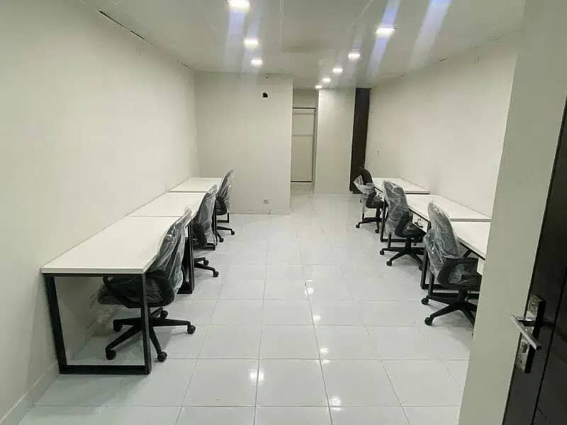 Workstation Table Co workspace Table & Chairs ( 8000 Per Seat ) 0