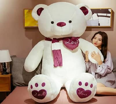 Teddy Bear 3.2 Feet |Soft stuff toy| gift for kids| 0