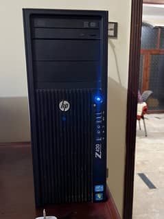 HP z420 Workstation with Rx 580