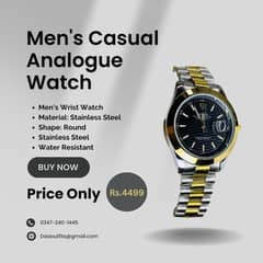 Men's Casual Analogue Watch 0