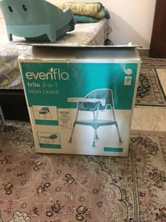 Evenflo trillo 3-in-1 high chair, Green, piece of 1