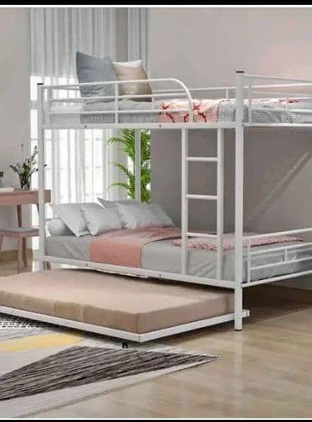 iron Bunk master and single bed 2