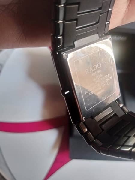 Rado Jubile Swiss Watch Sapphire Glass Ceramic 3ATM 8800G 4