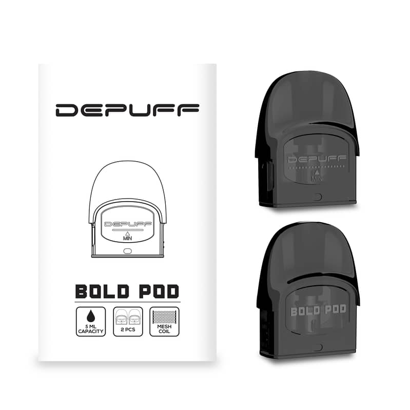 Depuff Bold Refillable Pod with Airflow Control | Depuff 2