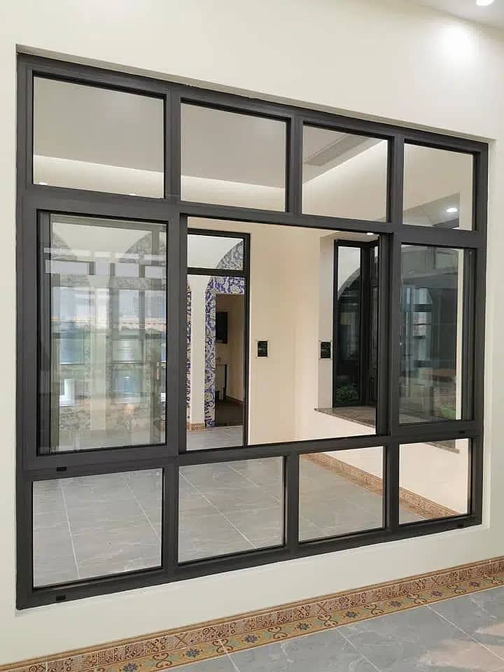 Aluminium and glass Window and door 3