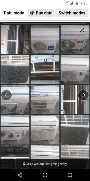 slightly used and refurnished 1 ton 1,5 ton 2 ton ac available 10