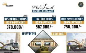 "Seize the Opportunity: Secure Your Plot in Ruden Enclave for Just 378,000!"