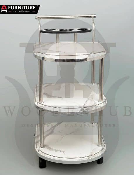 Oval Tea Trolley 5