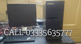 LENOVO QUAD-CORE Q9950 WITH DELL 17 INCH LCD CALL03127566633