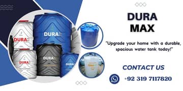 Dura Max Water Tank / Water Tank / High Quality Tank /Tanker / Tanki
