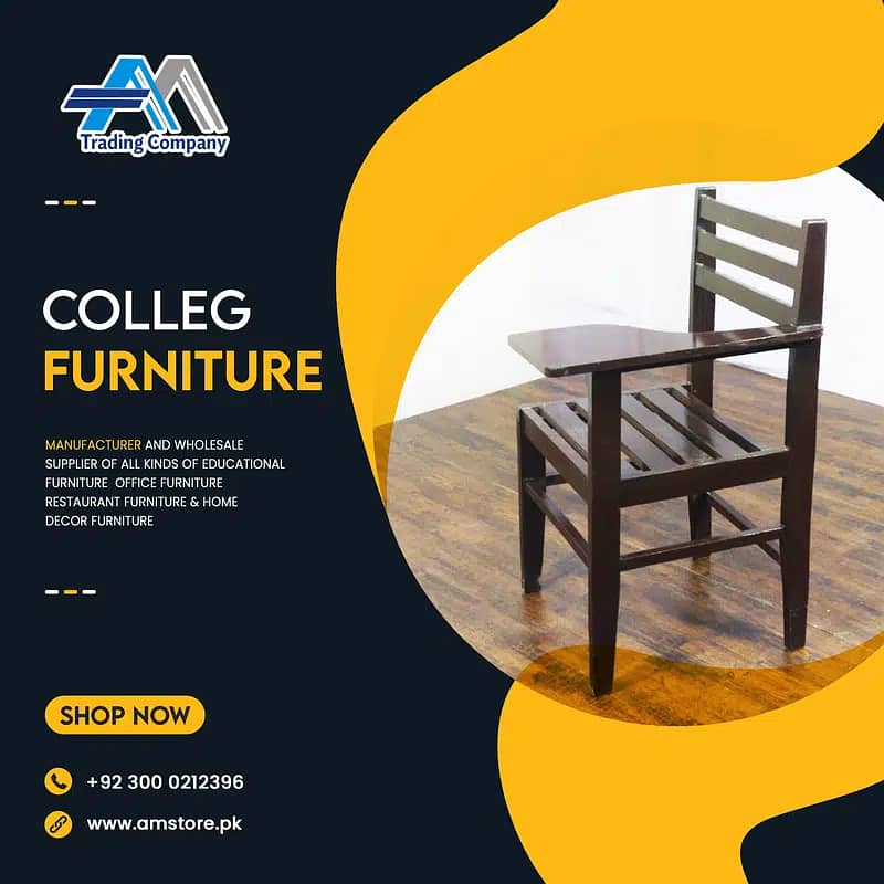 Kids Chair,Benches,school furniture, room furniture, College Chair 0