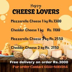 Mozzarella and Cheddar Cheese available on wholesale rate