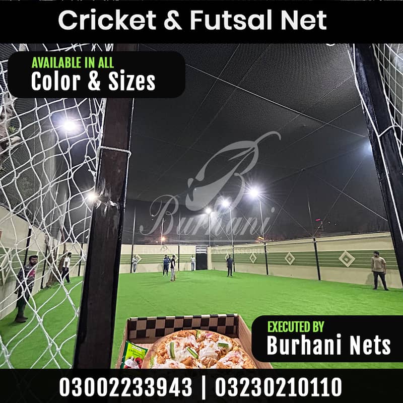 Cricket Net | Safety Net | Sports Net | Bird Net | Indoor Cricket Jali 11