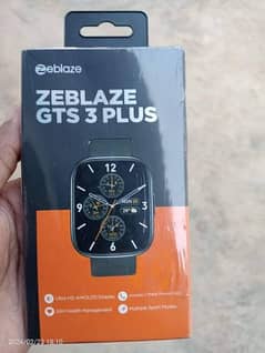 zeblaze GTS 3 Plus pin packed Super AMOLED smartwatch