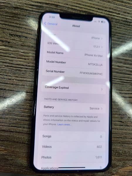Iphone Xs max Water pack 64 Gb nonpta jv full simtime available 1