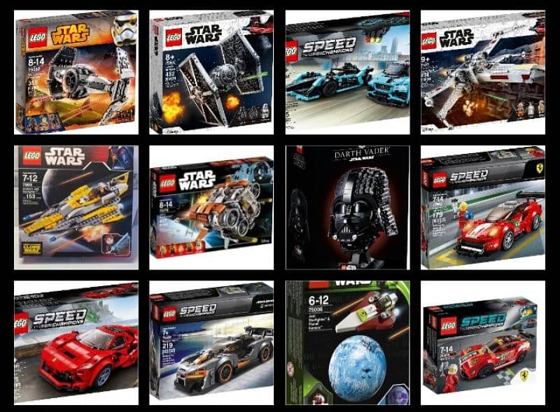 Ahmad's Lego starwars Speed Champion Collection diff prices 0