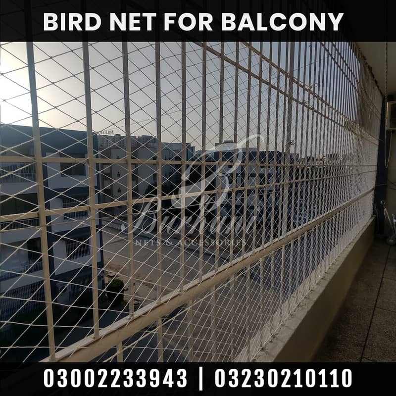 Bird Net | Balcony Net | Bird Safety Net | Anti Bird Net | Jali 2