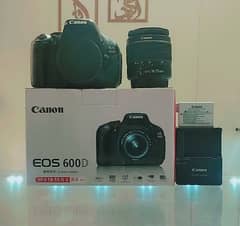 Canon Eos 600d DSLR Camera with Box 0