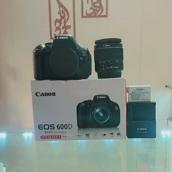Canon Eos 600d DSLR Camera with Box 8