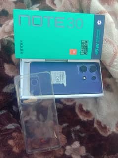 infinix note 30.16/256  complete box 1 month used All okay
