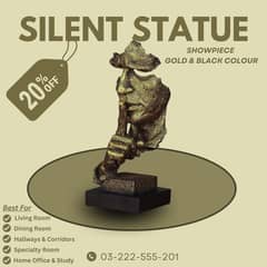 Silent statue/home decoration item/antique/unique item/Showpiece