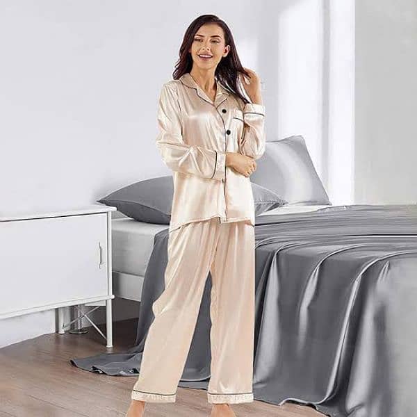 Pari Collection • Soft Silk • Night Suit • Night wear 5