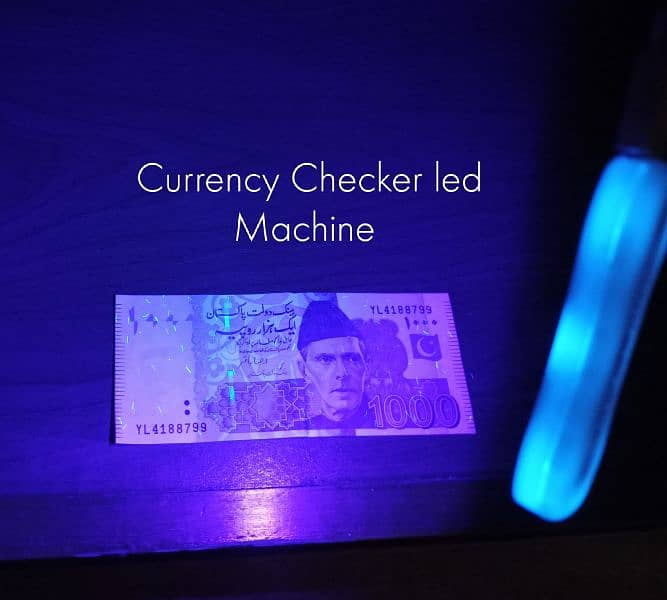 Currency Checking machine UV led light In usb type C 1