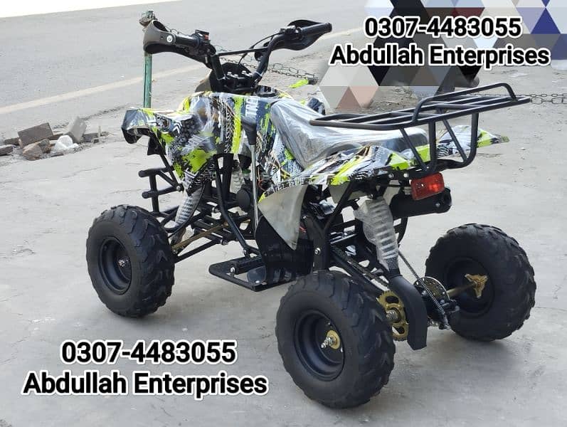 Adult size 110cc with Reverse gear atv quad bike for sale deliver pak. 4