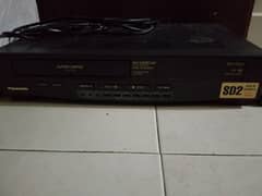 Panasonic VCR player.