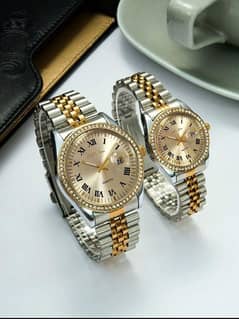 1 Pair Of Stylish And Trendy Male And Female Couples Pairing WatcheS