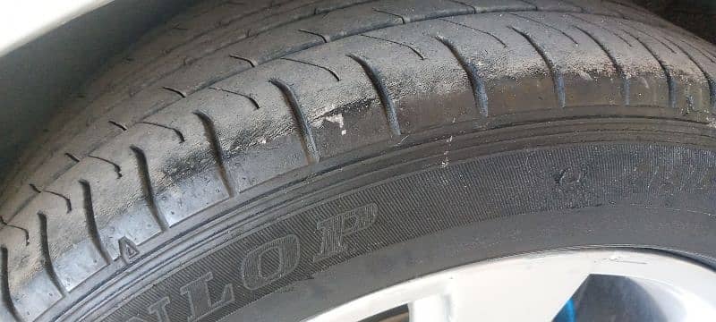 Good condition tyres and rims 17 inch 1