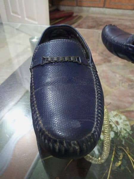 Mens Blue Color Formal Loafer Shoes 2