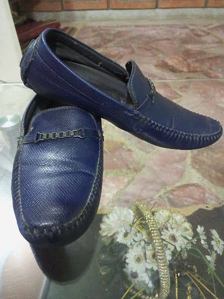 Mens Blue Color Formal Loafer Shoes 5