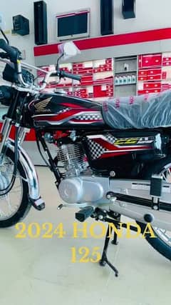 Honda CG 125 with number