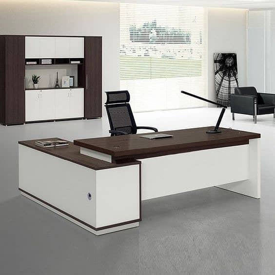 Reception Counters/Executive Table/Office Chairs 6