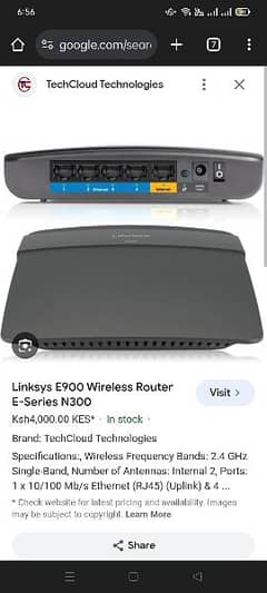 wifi router Linksys E900 Wireless Router E-Series N300