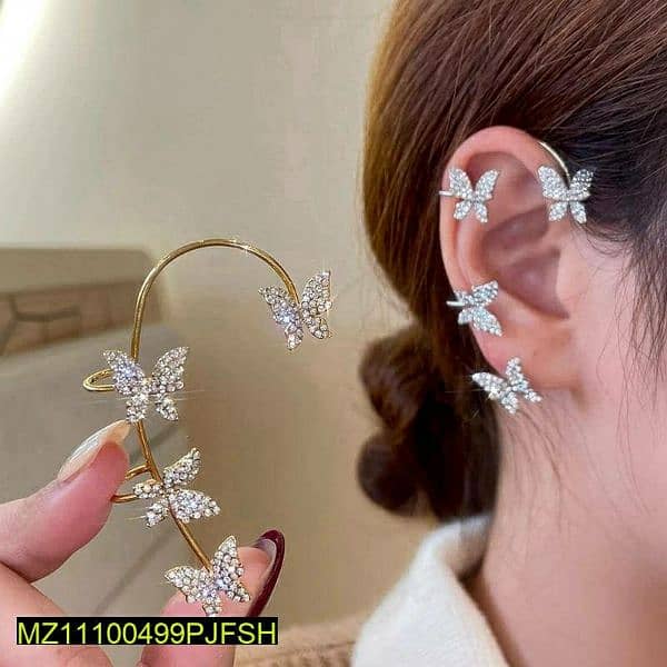 ear cuffs with stainless steel all over pakistan home delivery =125dc 1