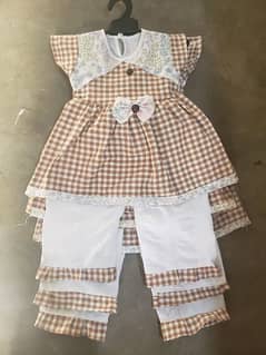 baby frock two piece