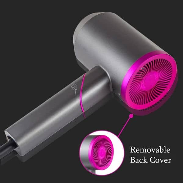 Hair Dryer Professional Hot Cold Wind AC Motor Hairdryer 3