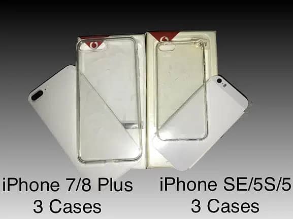 iPhone 7/8 Plus and iPhone SE/5S/5 Brand new imported cases 0