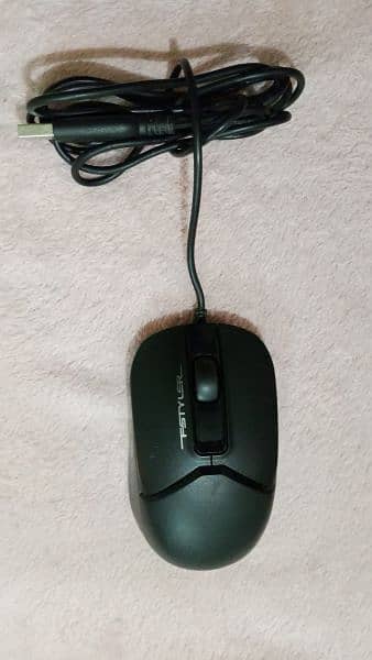 A4Tech FM12 Fstyler 1200 DPI Optical Wired Mouse – Black 5