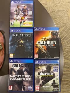 Call of Duty and other ps4 games 0